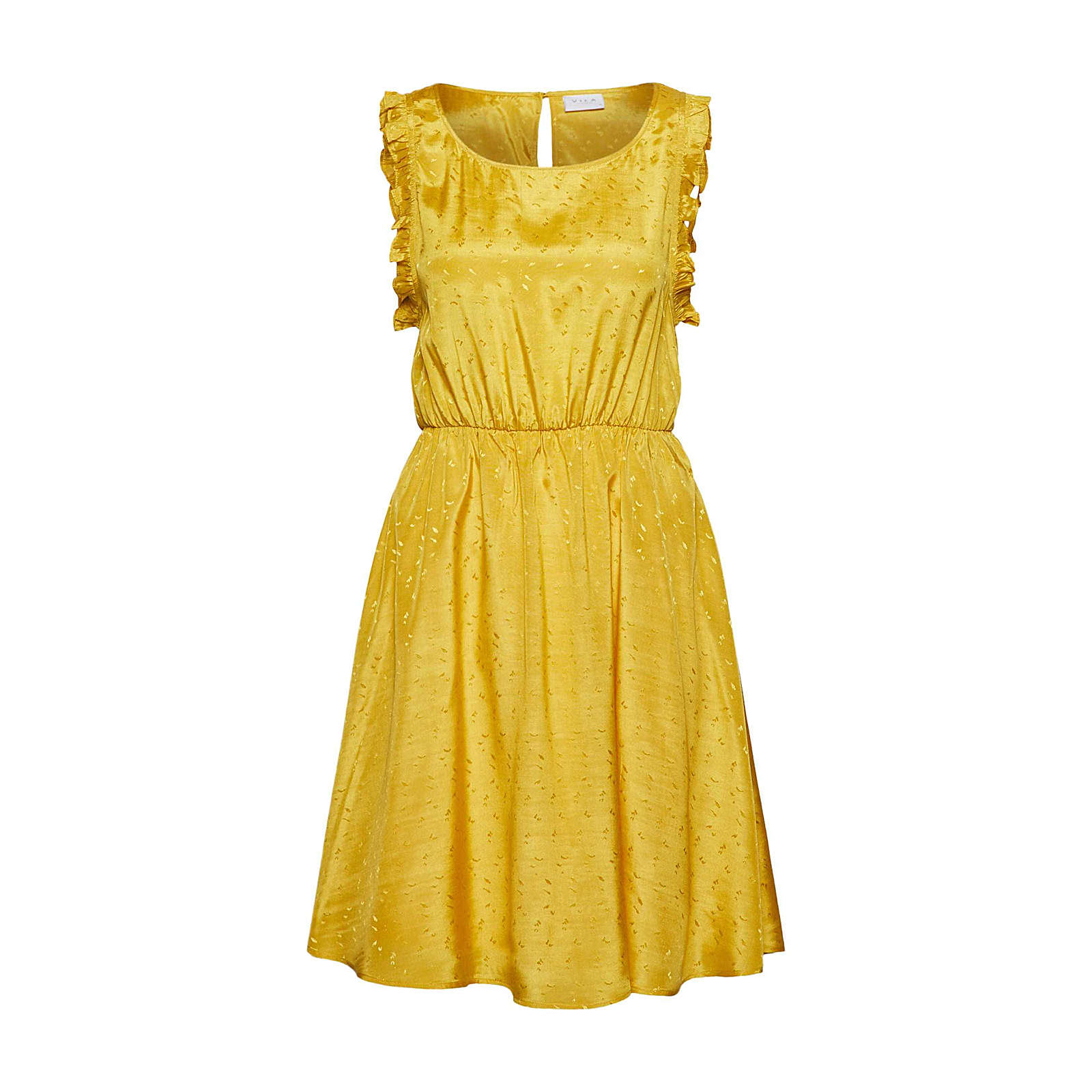 VILA Sommerkleid Sommerkleider gelb Damen Gr. 40 VILA Sommerkleid Sommerkleider gelb Damen Gr. 40
