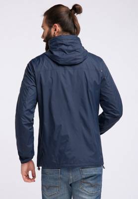 Dreimaster Herren Anorak aus trendigem, leicht schimmerndem Material 2