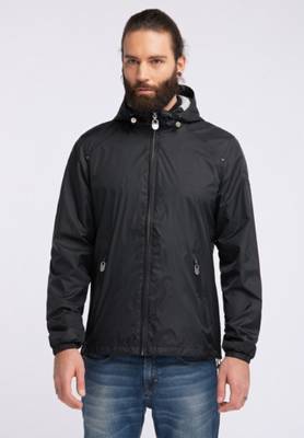Dreimaster Herren Anorak aus trendigem, leicht schimmerndem Material