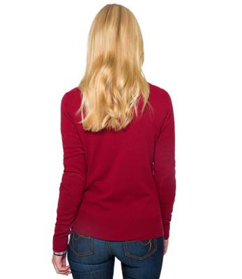 SOCCX Pullover mit V-Ausschnitt Pullover 2