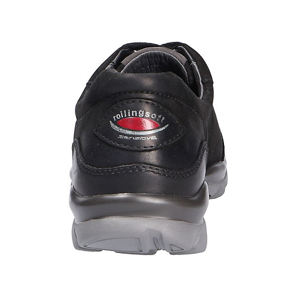 Schuhe Komfort-Halbschuhe Gabor Gabor Comfort Schnürschuh Komfort-Halbschuhe schwarz
