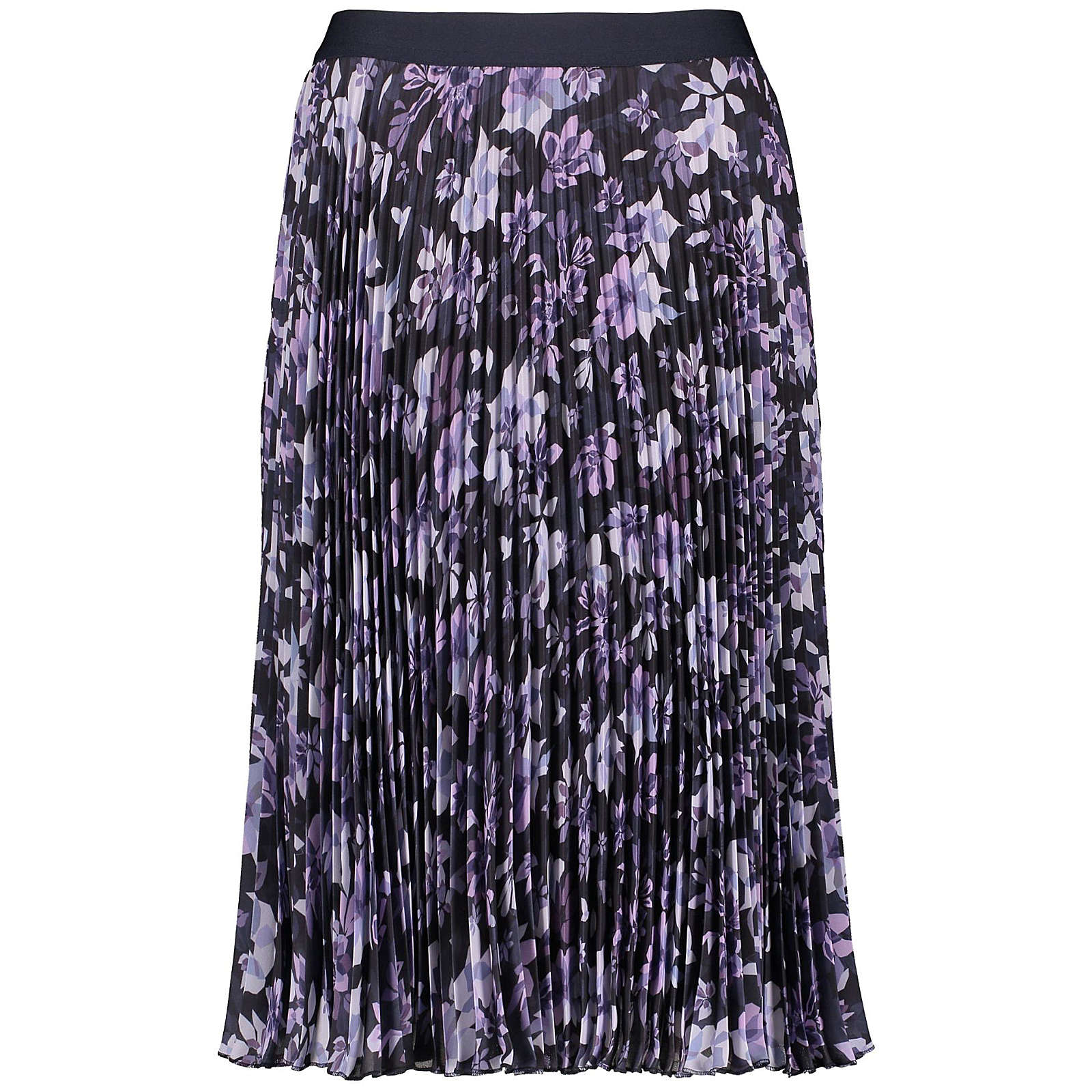 Gerry Weber Rock G lang Plisséerock mit Blumenmuster blau/lila Damen Gr. 38 Gerry Weber Rock G lang Plisséerock mit Blumenmuster blau/lila Damen Gr. 38