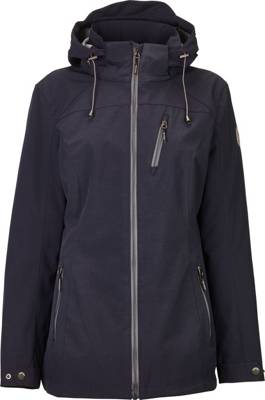 Softshelljacken Solena - Casual Soft Shell Jacke mit abzippbarer Kapuze