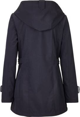 Softshelljacken Trena Melange - Casual Soft Shell Parka mit abknöpfbarer Kapuze 2