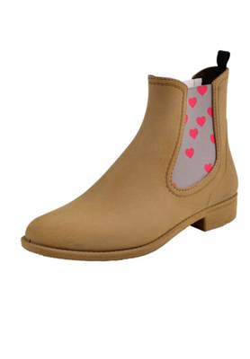 Chelsea Boot MIA mit pinken Herzchen Chelsea Boots