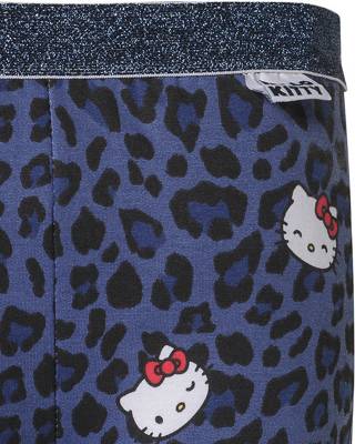 Hello Kitty Leggings mit Glitzerbündchen für Mädchen 2