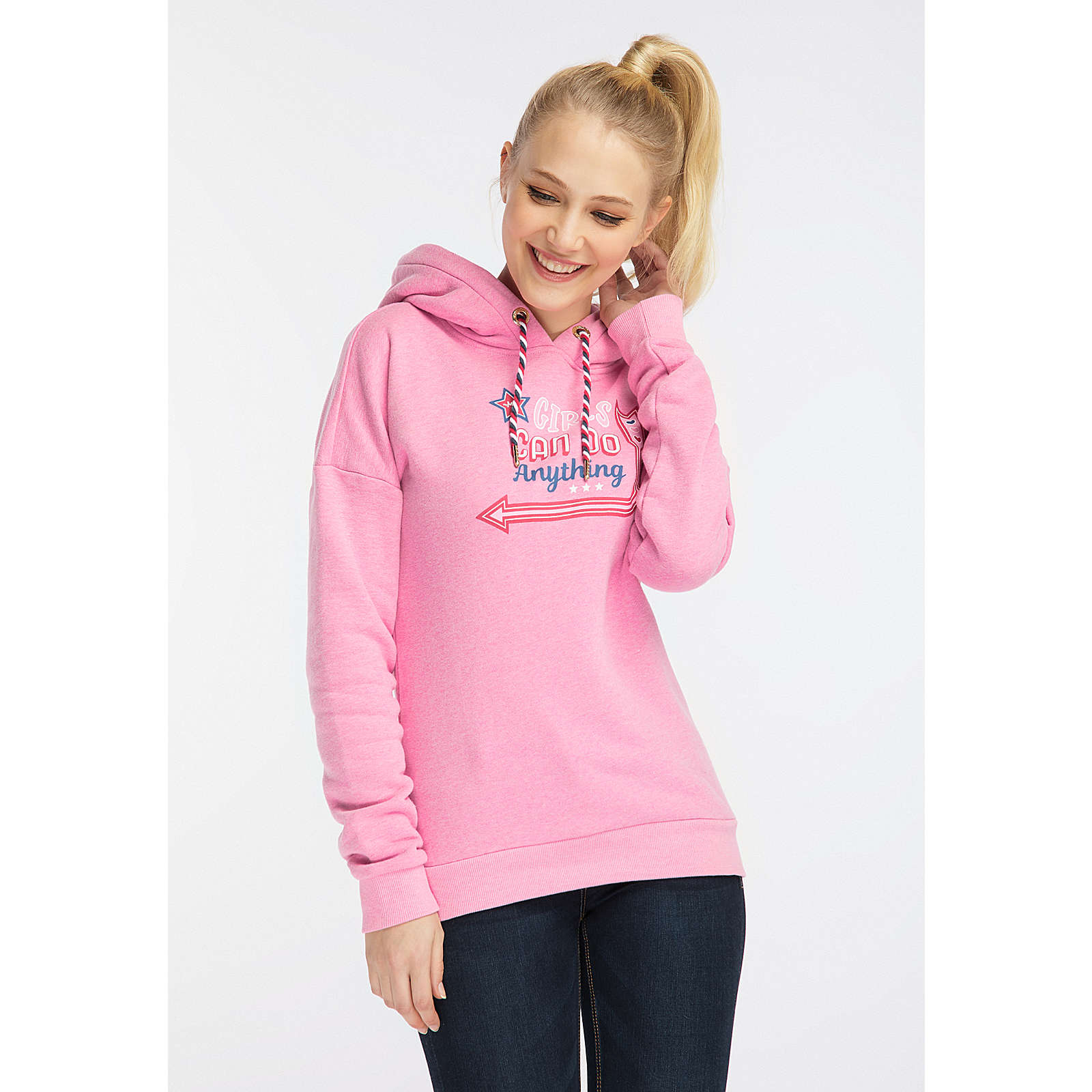 myMO Damen Kapuzenpullover pink Damen Gr. 54 myMO Damen Kapuzenpullover pink Damen Gr. 54