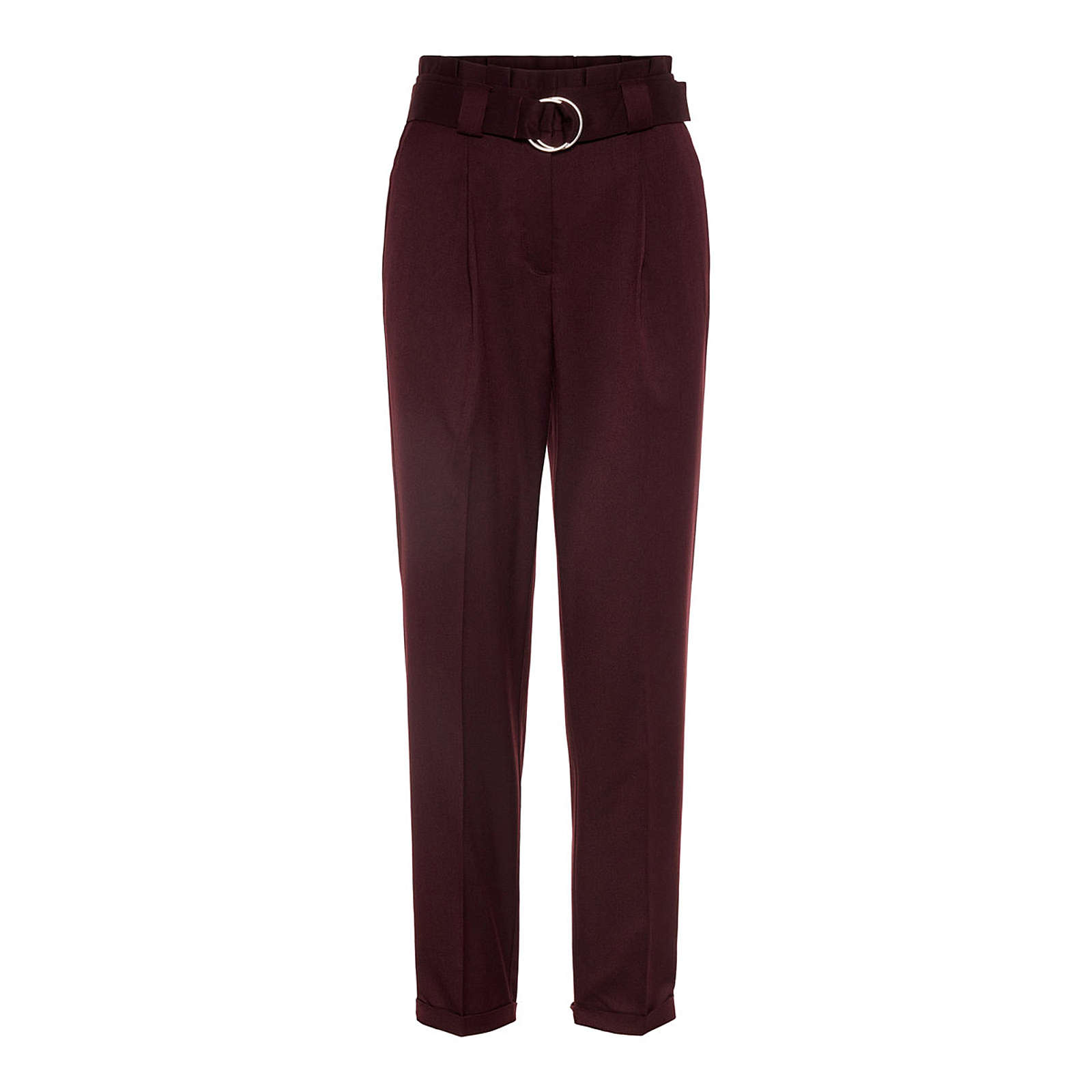 VERO MODA Bügelfaltenhose Stoffhosen weinrot Damen Gr. 42 VERO MODA Bügelfaltenhose Stoffhosen weinrot Damen Gr. 42