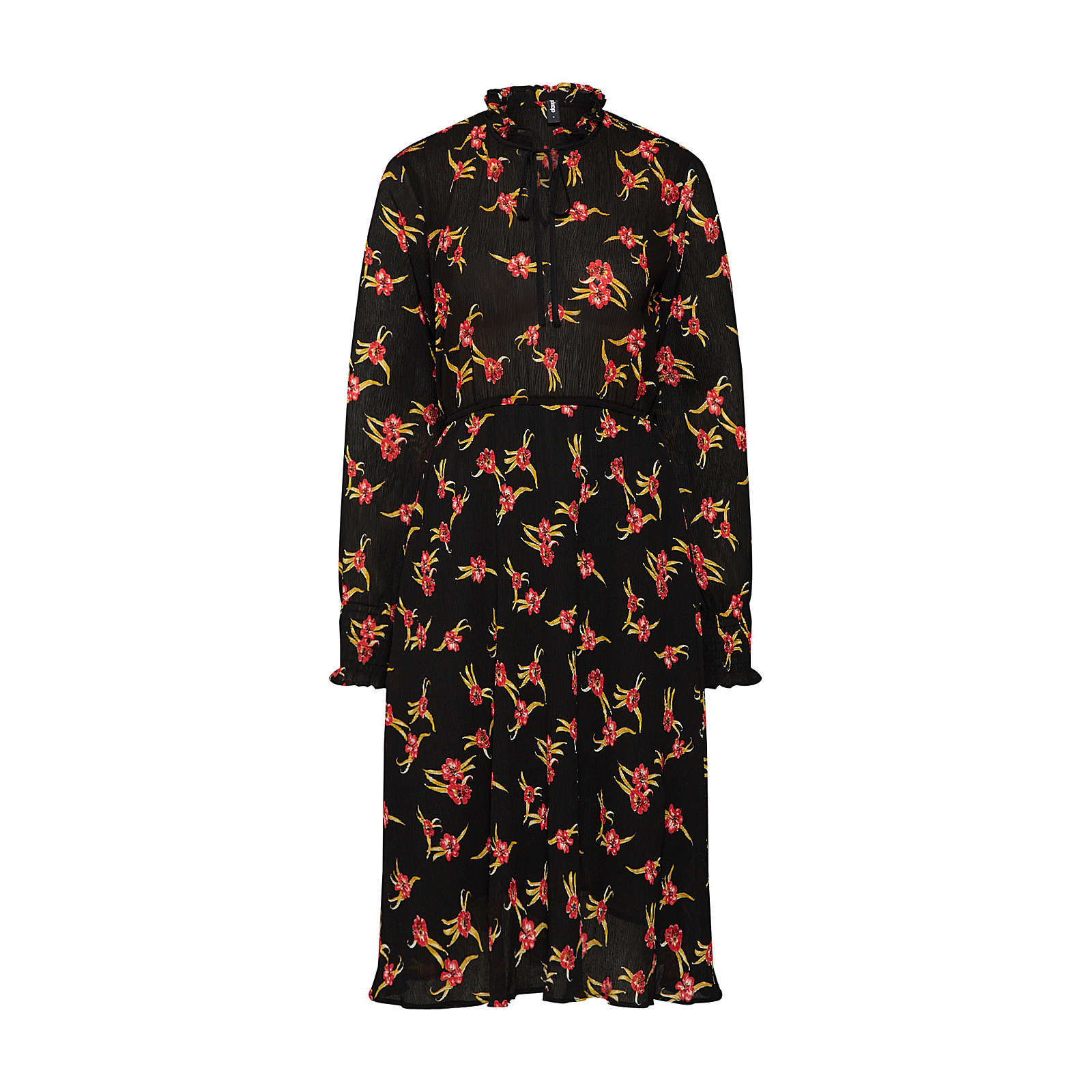 eksept Blusenkleid Blusenkleider schwarz Damen Gr. 36 eksept Blusenkleid Blusenkleider schwarz Damen Gr. 36
