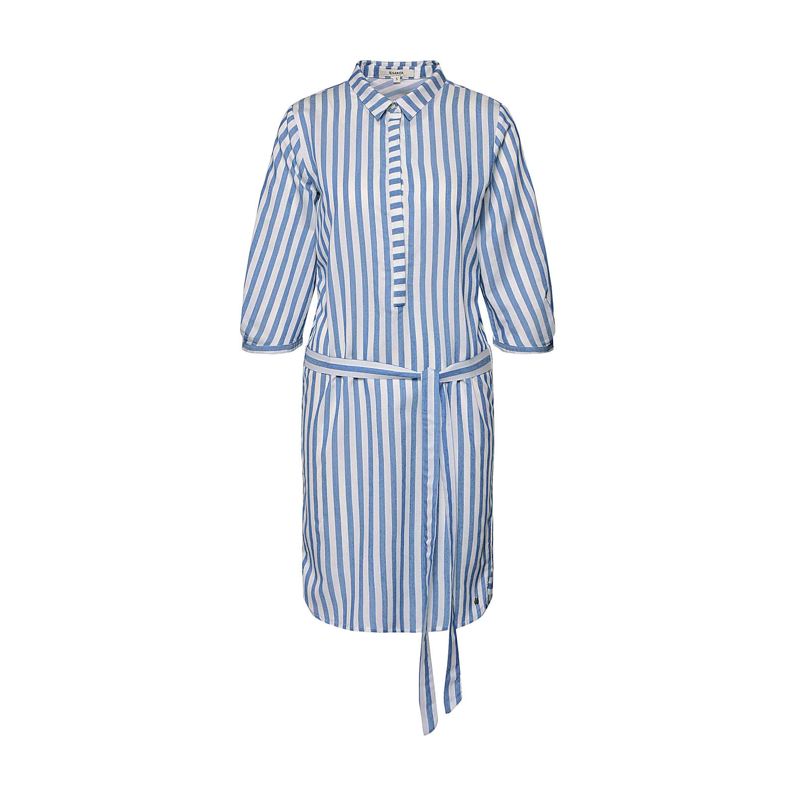 GARCIA Blusenkleid Blusenkleider weiß Damen Gr. 38 GARCIA Blusenkleid Blusenkleider weiß Damen Gr. 38
