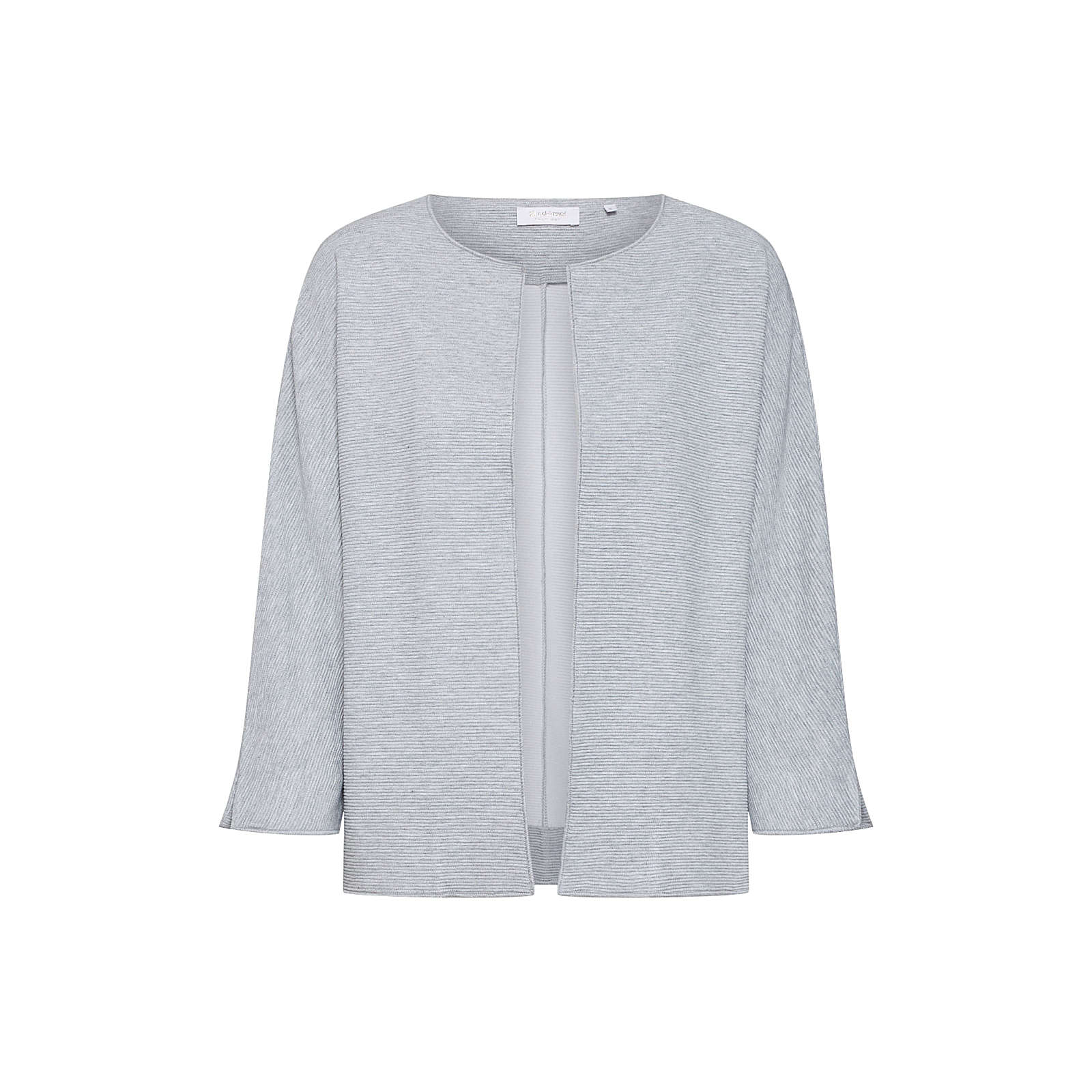 rich&royal Rich & Royal Blazer Sweatblazer grau Damen Gr. 40 rich&royal Rich & Royal Blazer Sweatblazer grau Damen Gr. 40