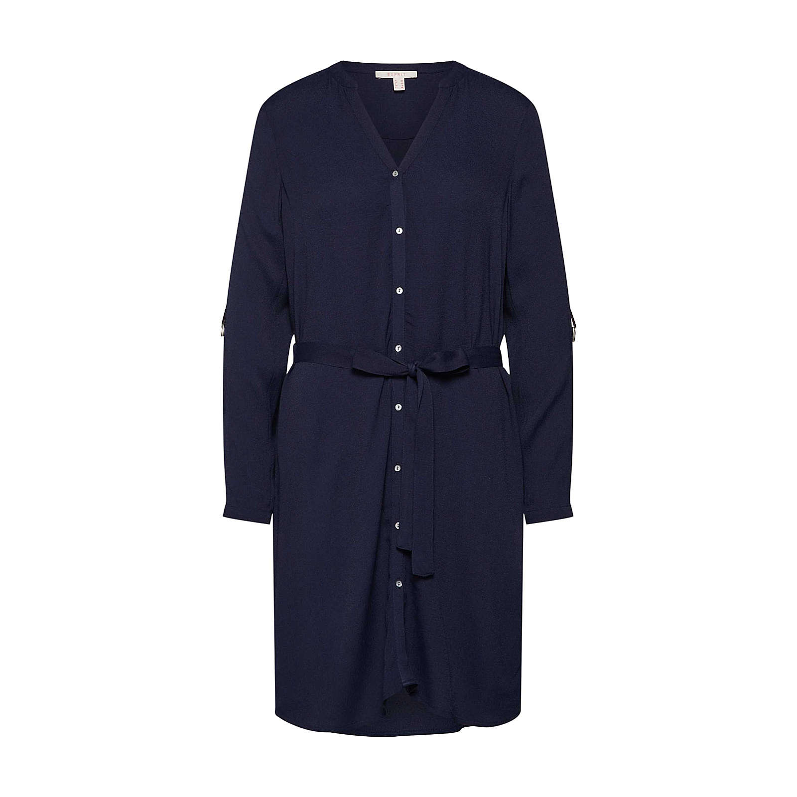 ESPRIT Blusenkleid Blusenkleider weiß Damen Gr. 40 ESPRIT Blusenkleid Blusenkleider weiß Damen Gr. 40