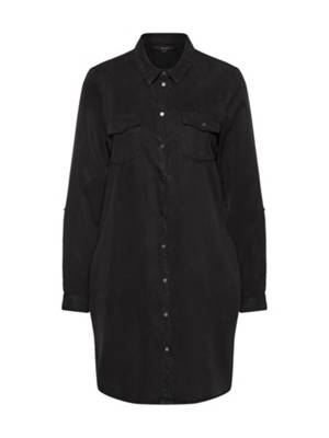 VERO MODA blusenkleid chambray Blusenkleider