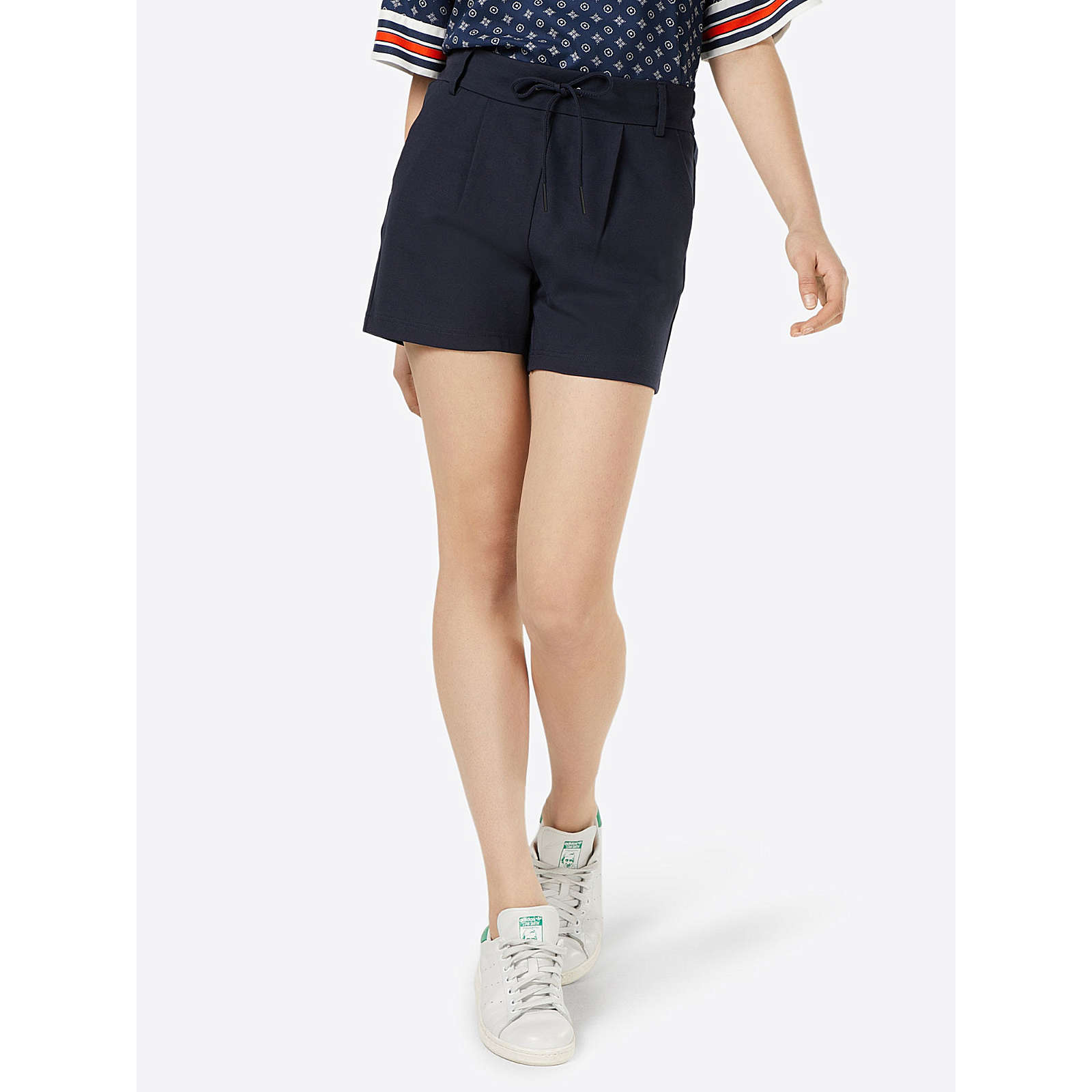 ONLY Bundfaltenhose Anzughosen blau Damen Gr. 40 ONLY Bundfaltenhose Anzughosen blau Damen Gr. 40