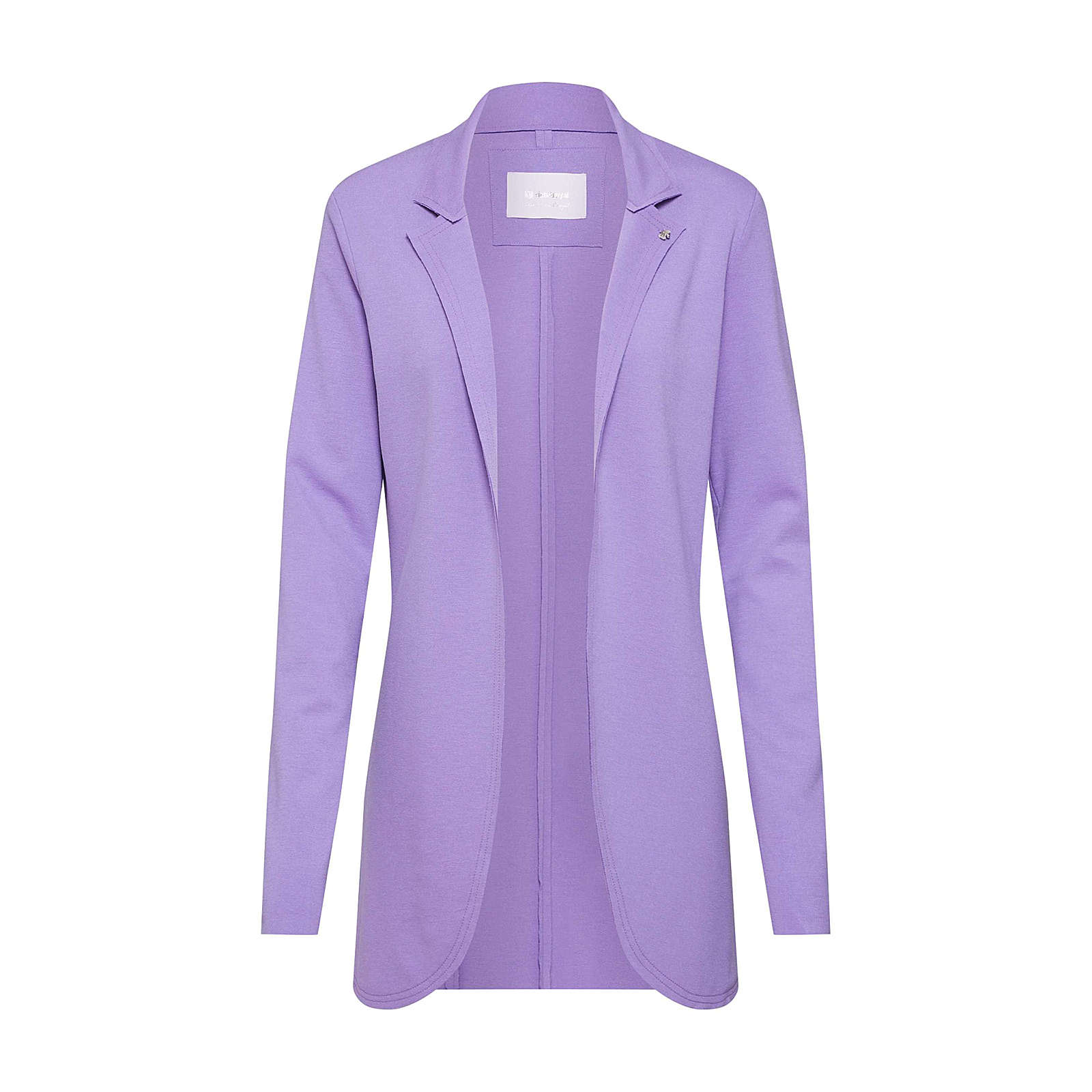 rich&royal Rich & Royal Blazer Sweat Blazer Sweatblazer lila Damen Gr. 36 rich&royal Rich & Royal Blazer Sweat Blazer Sweatblazer lila Damen Gr. 36
