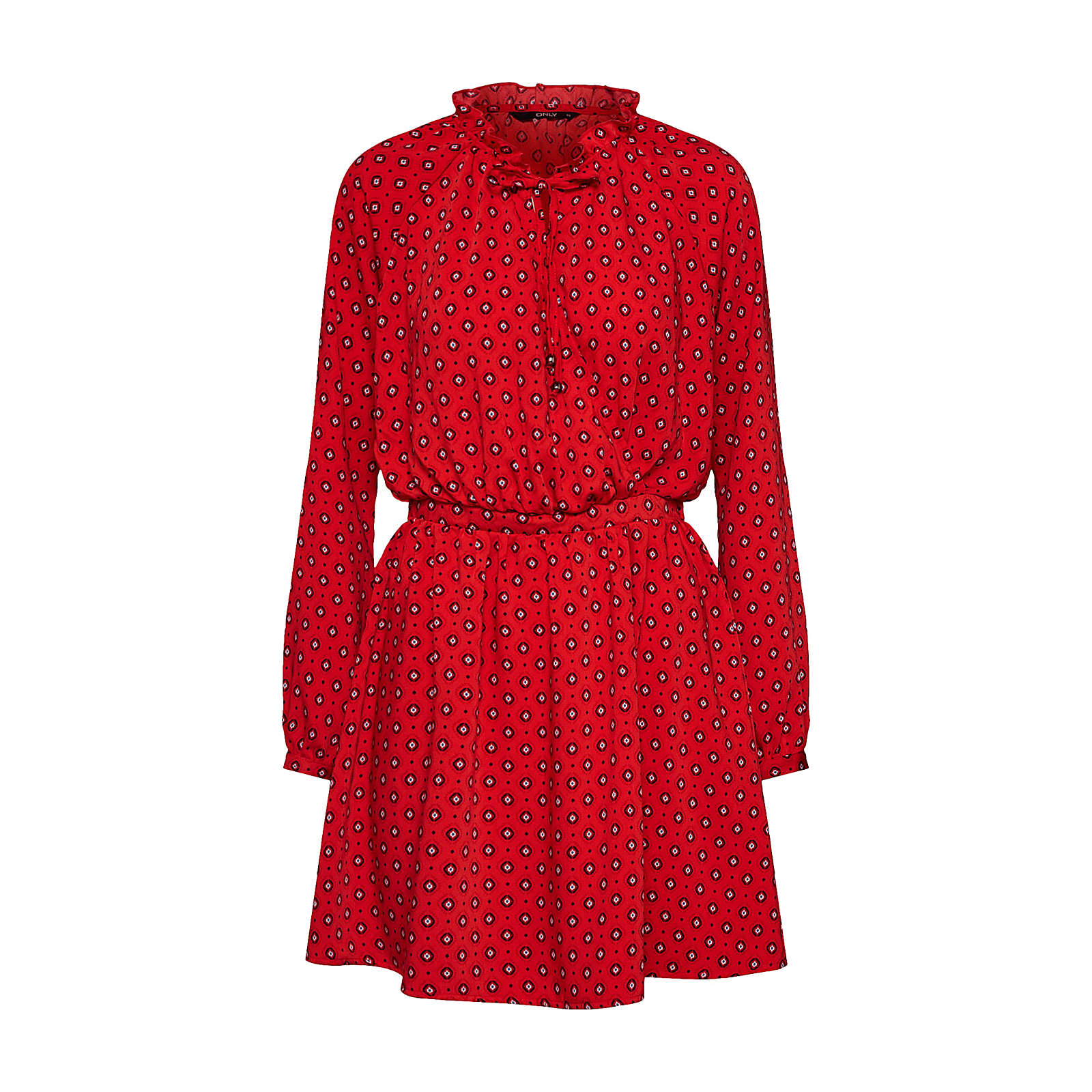 ONLY Blusenkleid Blusenkleider rot Damen Gr. 38 ONLY Blusenkleid Blusenkleider rot Damen Gr. 38