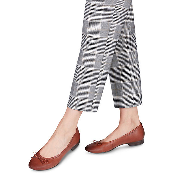 Cognac Klassische Ballerinas Klassische Tamaris Ballerinas Tamaris 76ybfg
