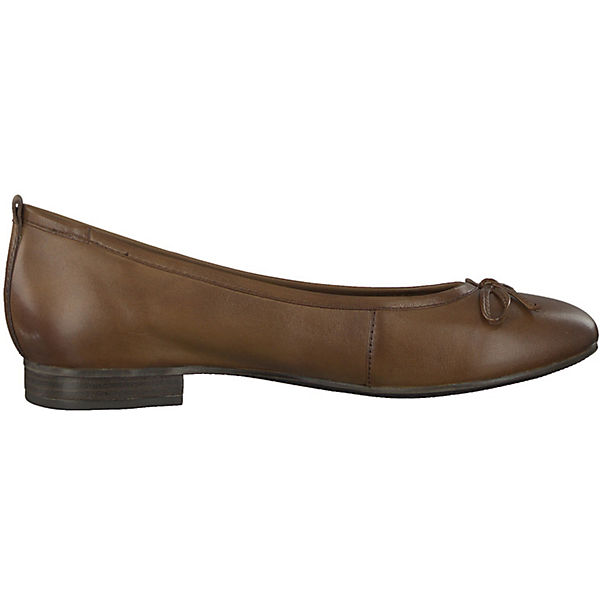 Cognac Klassische Ballerinas Klassische Tamaris Ballerinas Tamaris 76ybfg