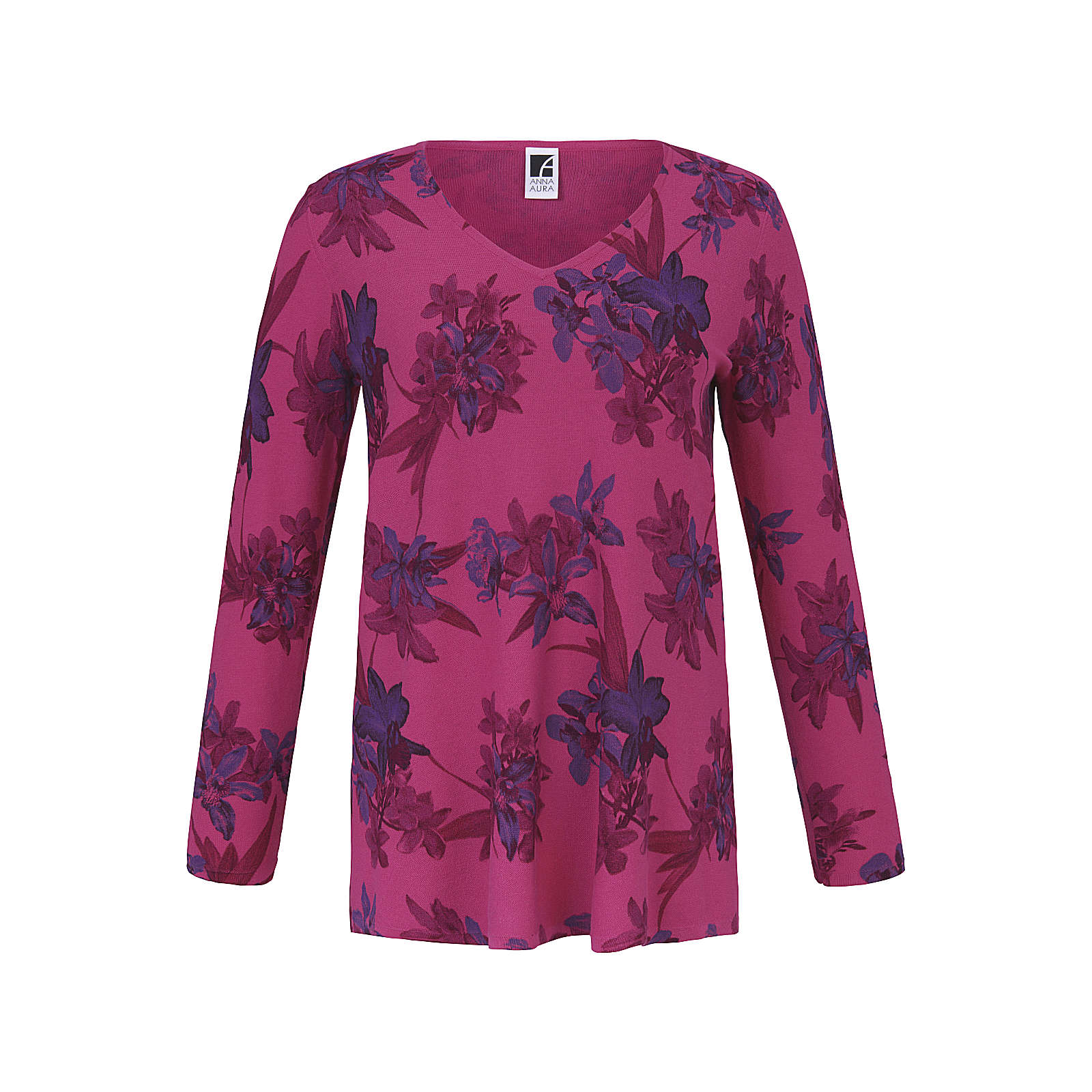 ANNA AURA V-Pullover V-Pullover Pullover beere Damen Gr. 56 ANNA AURA V-Pullover V-Pullover Pullover beere Damen Gr. 56