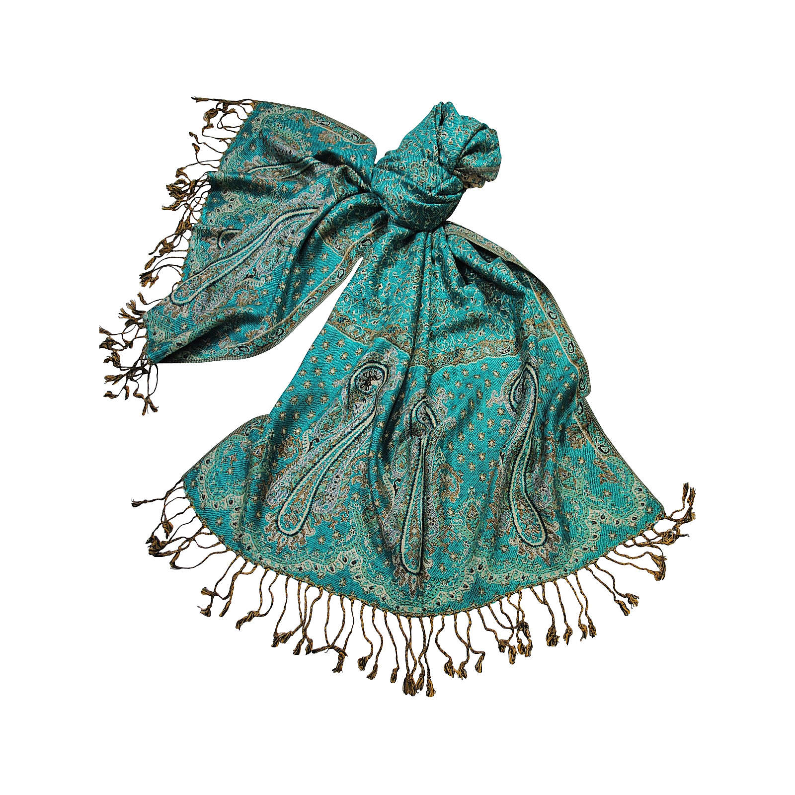 Simone Erto Schal Paisley A1476 Schals türkis Damen Simone Erto Schal Paisley A1476 Schals türkis Damen