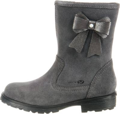 GEOX, Stiefel OLIVIA STIVALI für Mädchen, warmfutter, dunkelgrau GEOX, Stiefel OLIVIA STIVALI für Mädchen, warmfutter, dunkelgrau