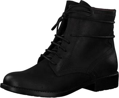 Tamaris Schnürstiefeletten schwarz