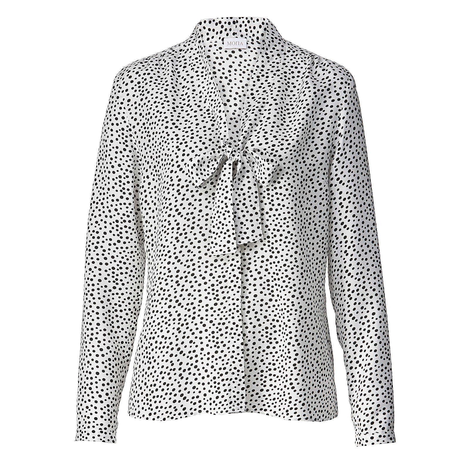 MONA Schluppenbluse creme Damen Gr. 42 MONA Schluppenbluse creme Damen Gr. 42