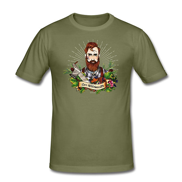 Bekleidung T-Shirts Stauzel Trachtenshirt T-Shirts grün