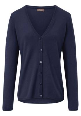 Strickjacke mit tiefem V-Ausschnitt Strickjacken