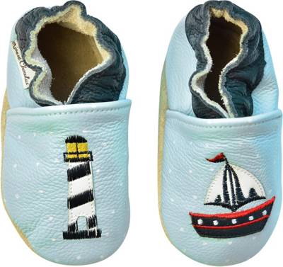 Krabbelschuhe Lighthouse für Jungen