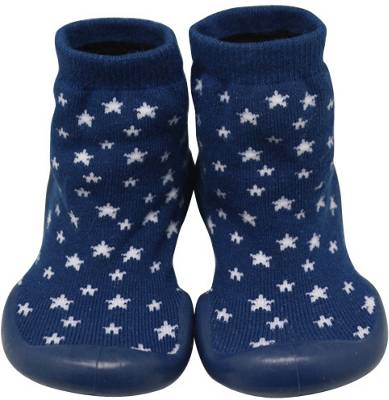 Baby Haussocken Blue Stars