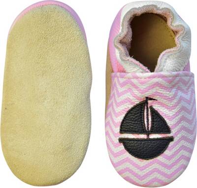 Krabbelschuhe Sailboat für Mädchen 2