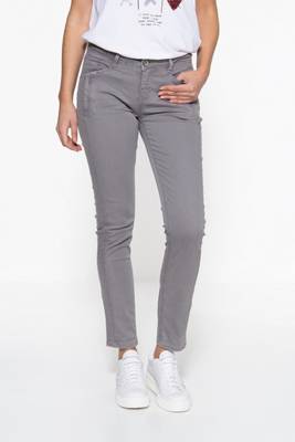 Slim Fit Jeans mit modischen Reißverschlusstaschen Nora Jeanshosen