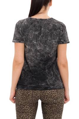 Shirt mit Druck und Ärmelaufschlag T-Shirts 2
