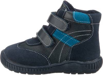 elefanten, Baby Halbschuhe LIMO für Jungen, braun Sneaker Jules von elefanten in blau DEICHMANN