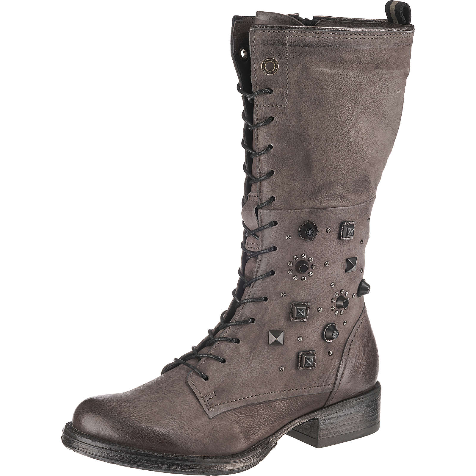 JOLANA & FENENA Schnürstiefel grau Damen Gr. 38 JOLANA & FENENA Schnürstiefel grau Damen Gr. 38