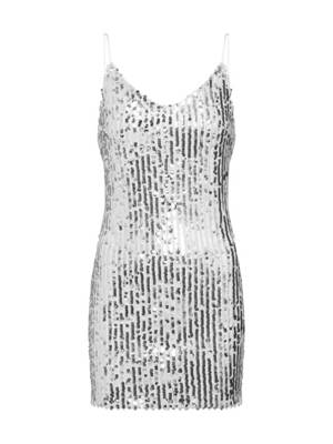 MISSGUIDED cocktailkleid strappy sequin mini bodycon Cocktailkleider