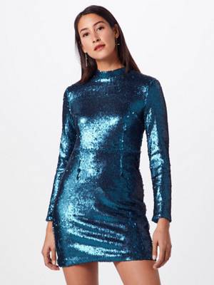 MISSGUIDED cocktailkleid long sleeved sequin bodycon Cocktailkleider 2