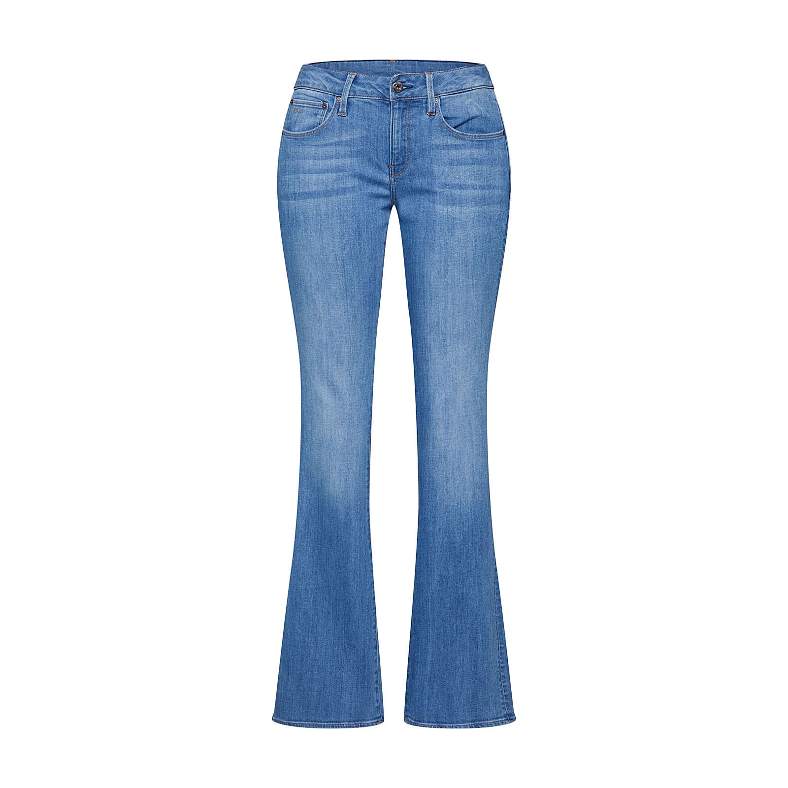 G-STAR RAW Jeans 3301 Mid Skinny Bootcut Wmn Jeanshosen blau Damen Gr. W31/L30 G-STAR RAW Jeans 3301 Mid Skinny Bootcut Wmn Jeanshosen blau Damen Gr. W31/L30