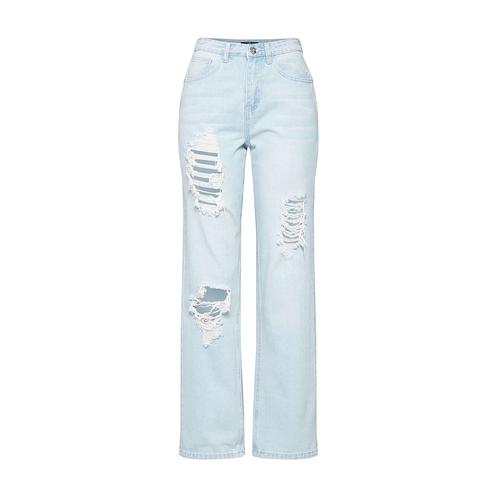 Missguided Jeans Jeanshosen hellblau Damen Gr. 32 Missguided Jeans Jeanshosen hellblau Damen Gr. 32
