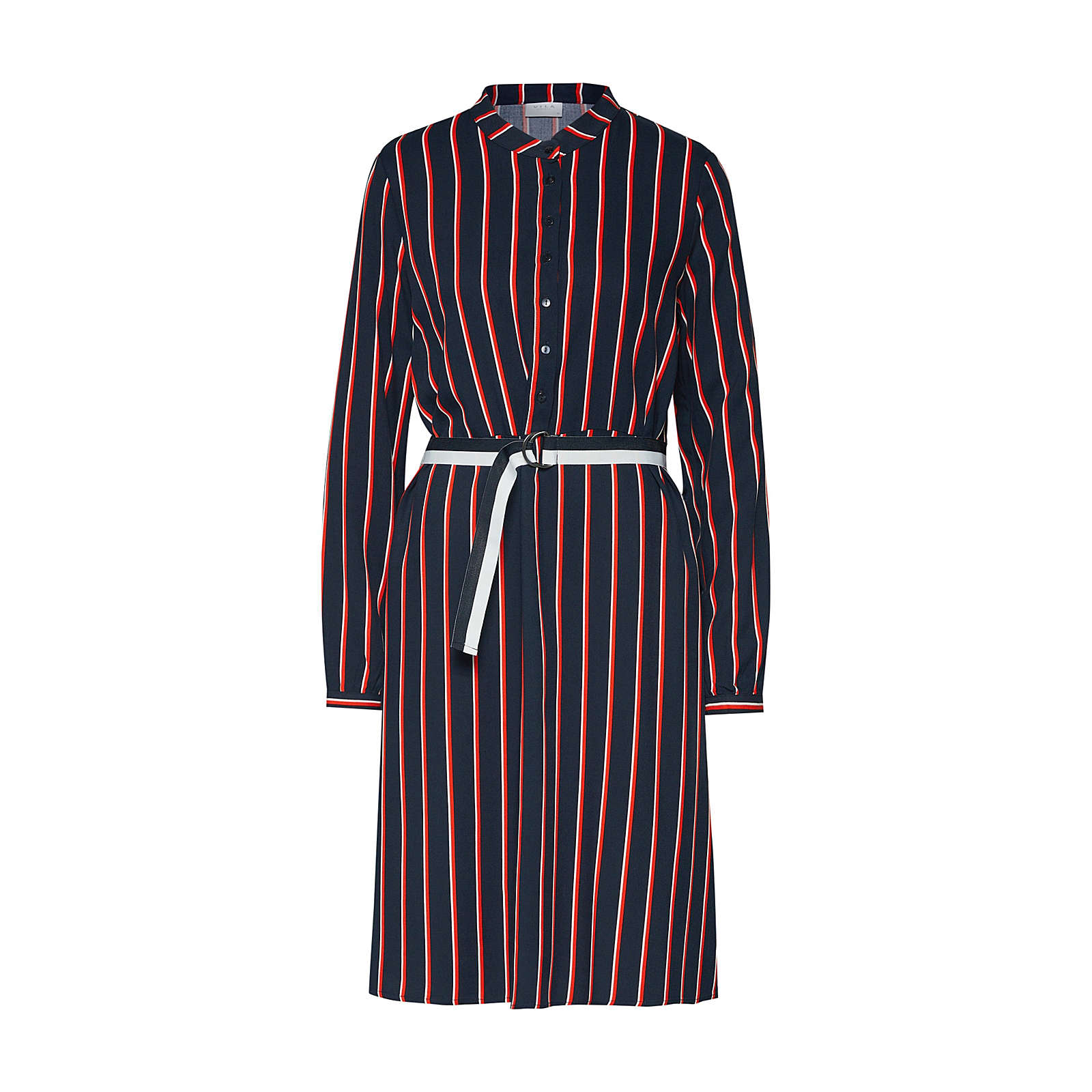 VILA Blusenkleid Blusenkleider weiß Damen Gr. 42 VILA Blusenkleid Blusenkleider weiß Damen Gr. 42