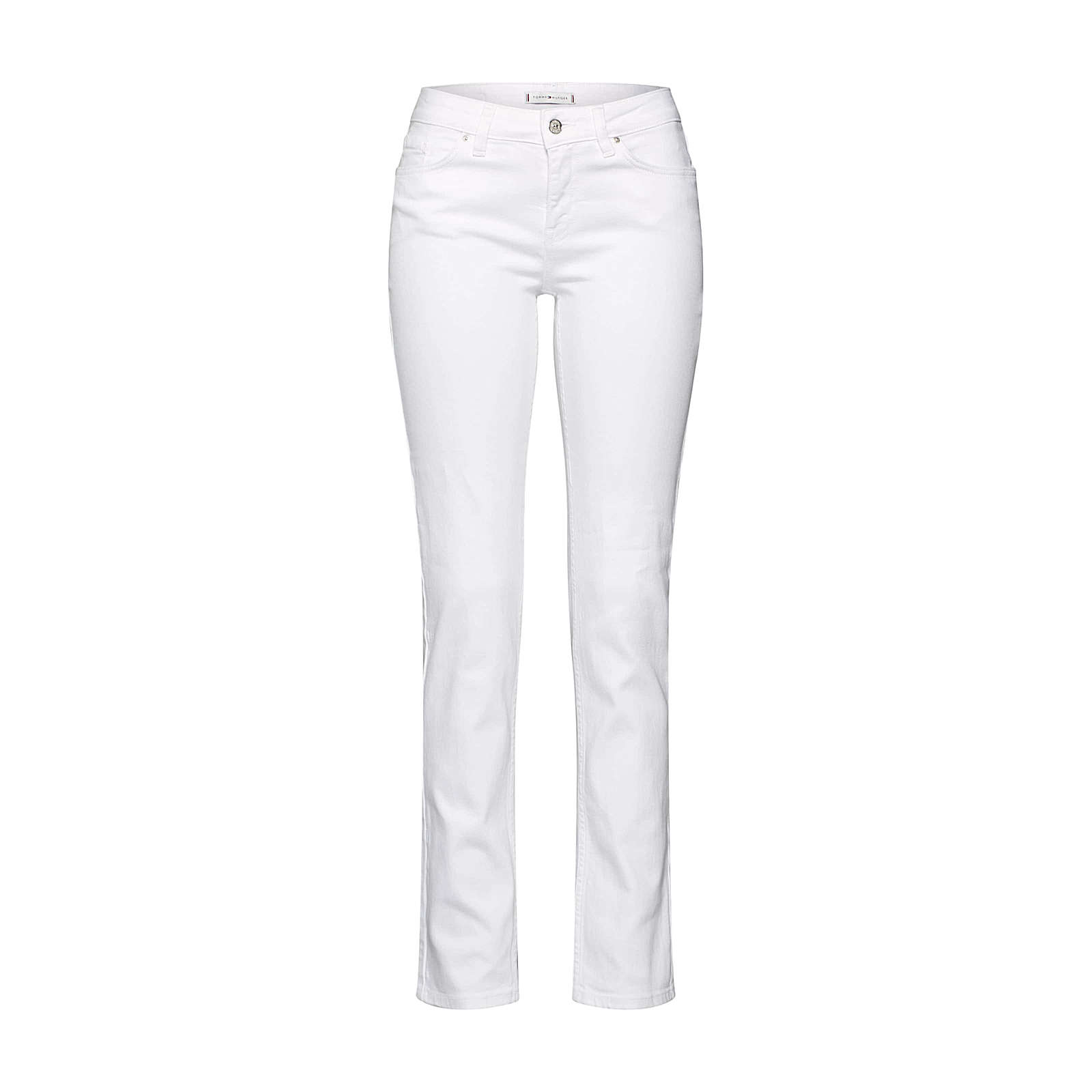 TOMMY HILFIGER Jeans ROME STRAIGHT RW CLR Jeanshosen weiß Damen Gr. W25/L32 TOMMY HILFIGER Jeans ROME STRAIGHT RW CLR Jeanshosen weiß Damen Gr. W25/L32