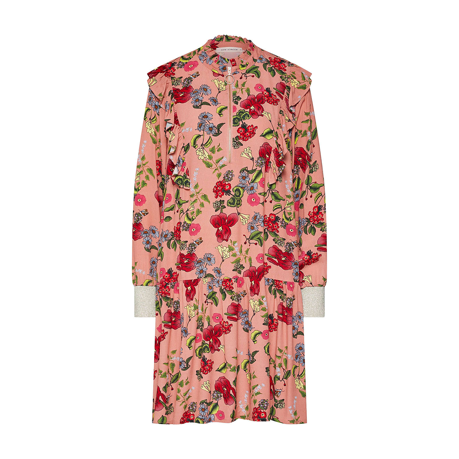 Sofie Schnoor Blusenkleid Blusenkleider rosa Damen Gr. 34 Sofie Schnoor Blusenkleid Blusenkleider rosa Damen Gr. 34