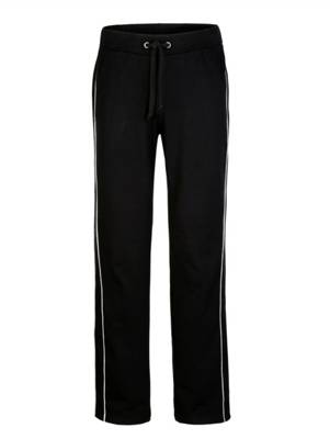 Boston Park Freizeithose Paspel uni Regular Fit Baumwolle Stoffhosen