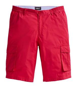 Spezialschnitt Cargobermuda Reißverschluss,Knopf uni Spezialschnitt Baumwolle Cargohosen 2