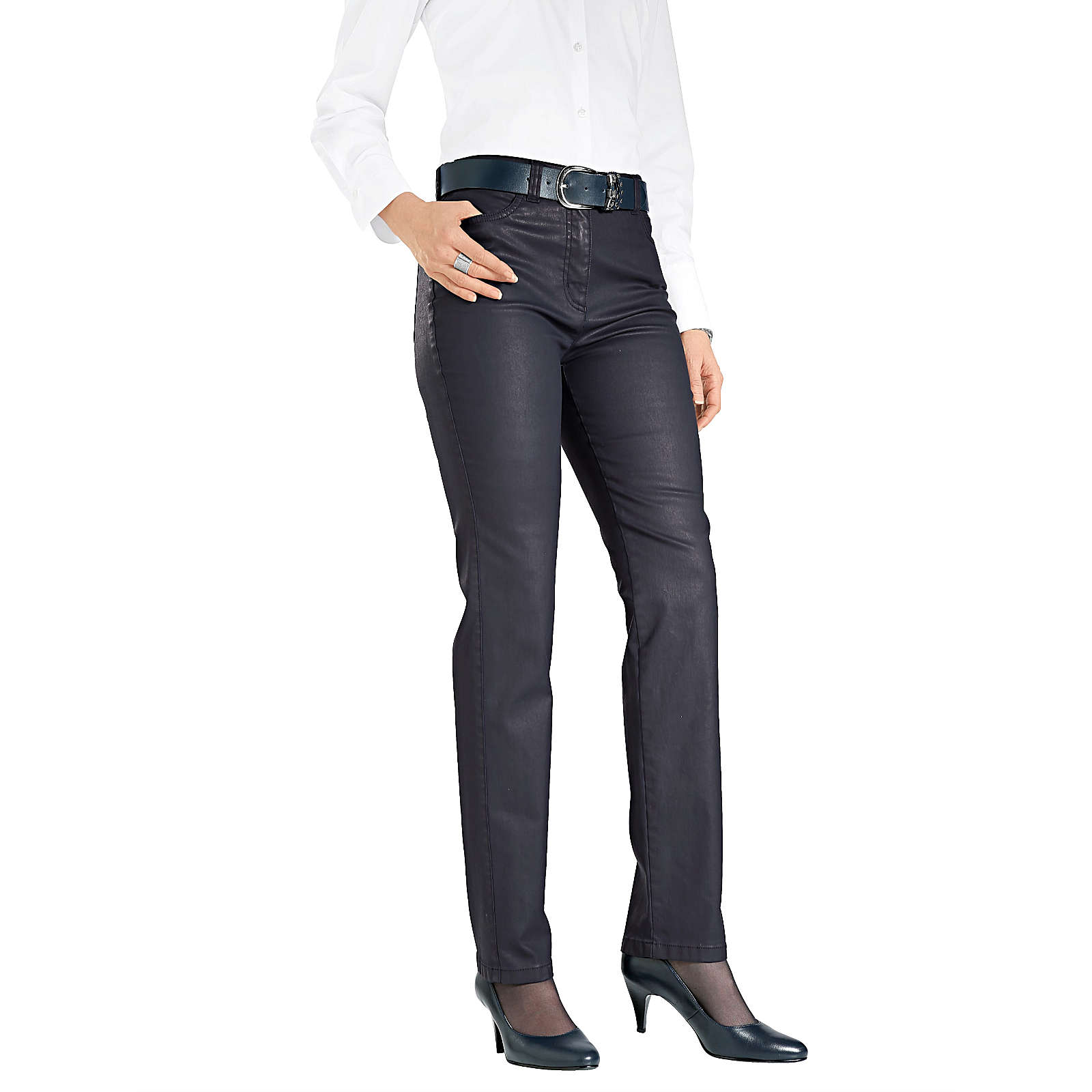 TONI 5-Pocket-Hose dunkelblau Damen Gr. 44 TONI 5-Pocket-Hose dunkelblau Damen Gr. 44