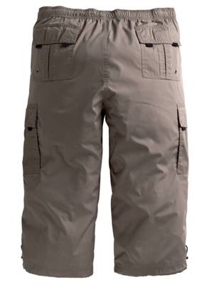 Longbermuda Tunnelzug uni Regular Fit Kunstfaser,Baumwolle Stoffhosen 2