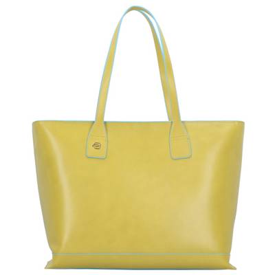 Blue Square Shopper Tasche Leder 35 cm Shopper