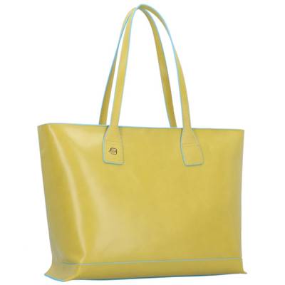 Blue Square Shopper Tasche Leder 35 cm Shopper 2