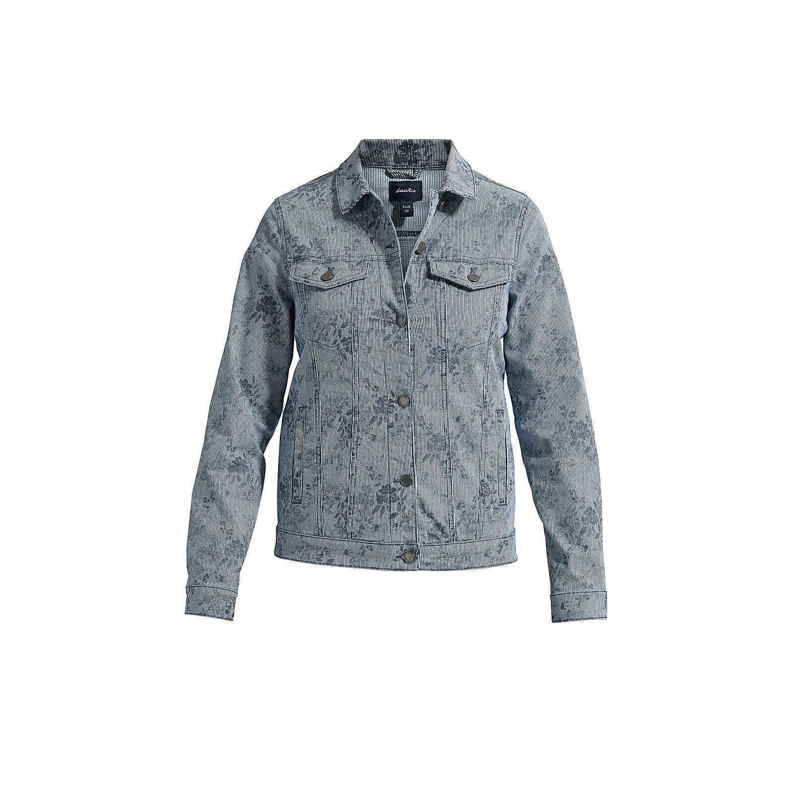 LauRie Jeansjacke Mary im modischen Schnitt Jeansjacken blau Damen Gr. 44 LauRie Jeansjacke Mary im modischen Schnitt Jeansjacken blau Damen Gr. 44